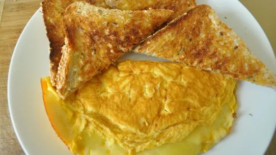 Mommys Swiss Cheese Omelette For 2 Or More