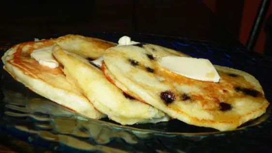 Moms Famous Blueberry Pancakes