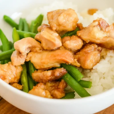 Mongolian Chicken Dry Style