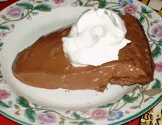 Moo-Less Chocolate Pie By Alton Brown