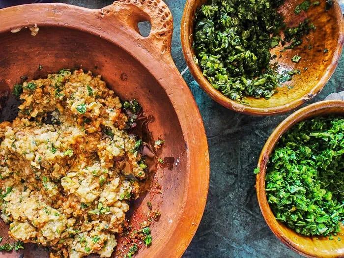 Moroccan Baked Eggplant Aubergine