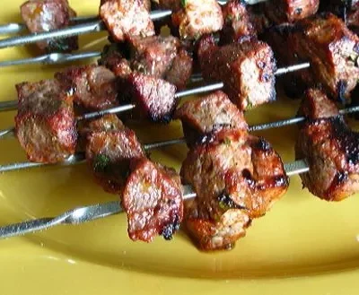 Moroccan Beef Kebab / Skewers