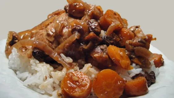 Moroccan Chicken Stew, Crock Pot