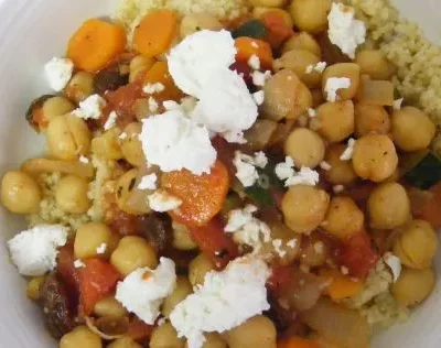 Moroccan Chickpea And Vegetable Stew