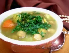 Moroccan Chickpea Soup