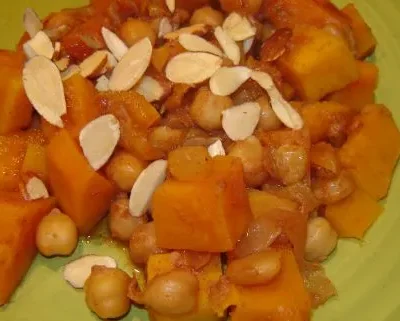 Moroccan Chickpeas And Sweet Potatoes