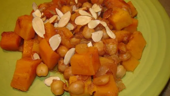 Moroccan Chickpeas And Sweet Potatoes