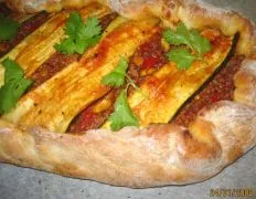 Moroccan Lamb And Zucchini Pide