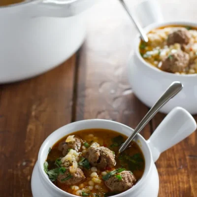 Moroccan Lamb &Amp; Vegetable Soup