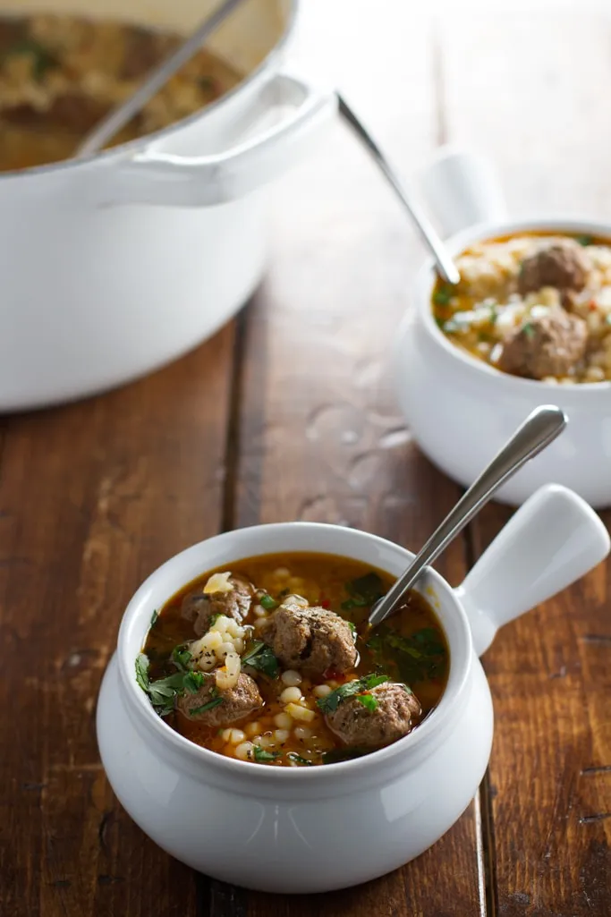 Moroccan Lamb & Vegetable Soup