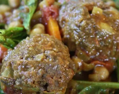 Moroccan Meatball Stew