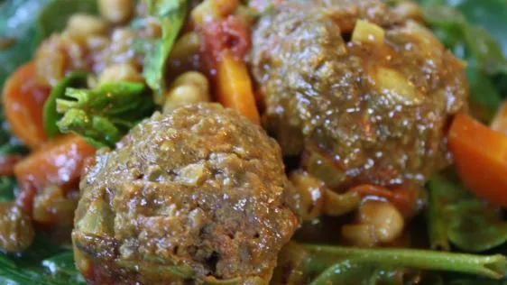 Moroccan Meatball Stew