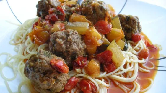 Moroccan Meatballs –Tagine Kefta