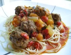 Moroccan Meatballs –Tagine Kefta