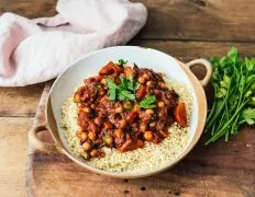 Moroccan Vegetable Stew With Couscous