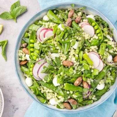 Morrocan Couscous With Green Beans