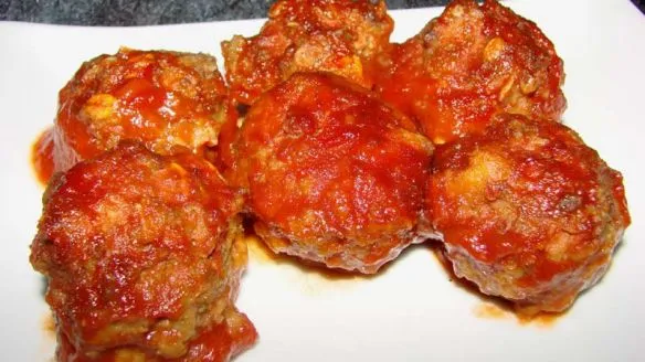 Mother-In-Laws Barbecued Meatballs