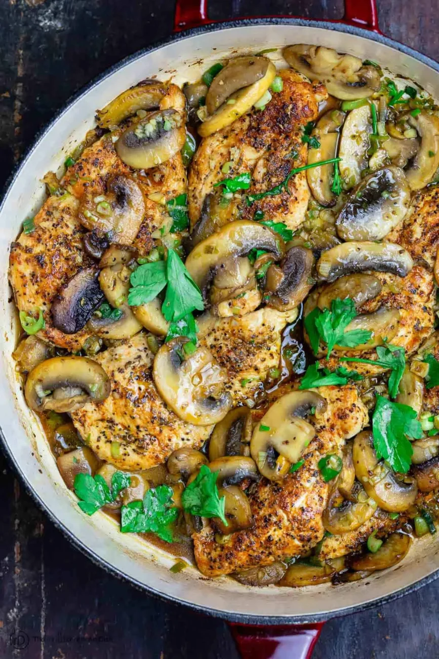 Mouthwatering Chicken and Mushroom Delight