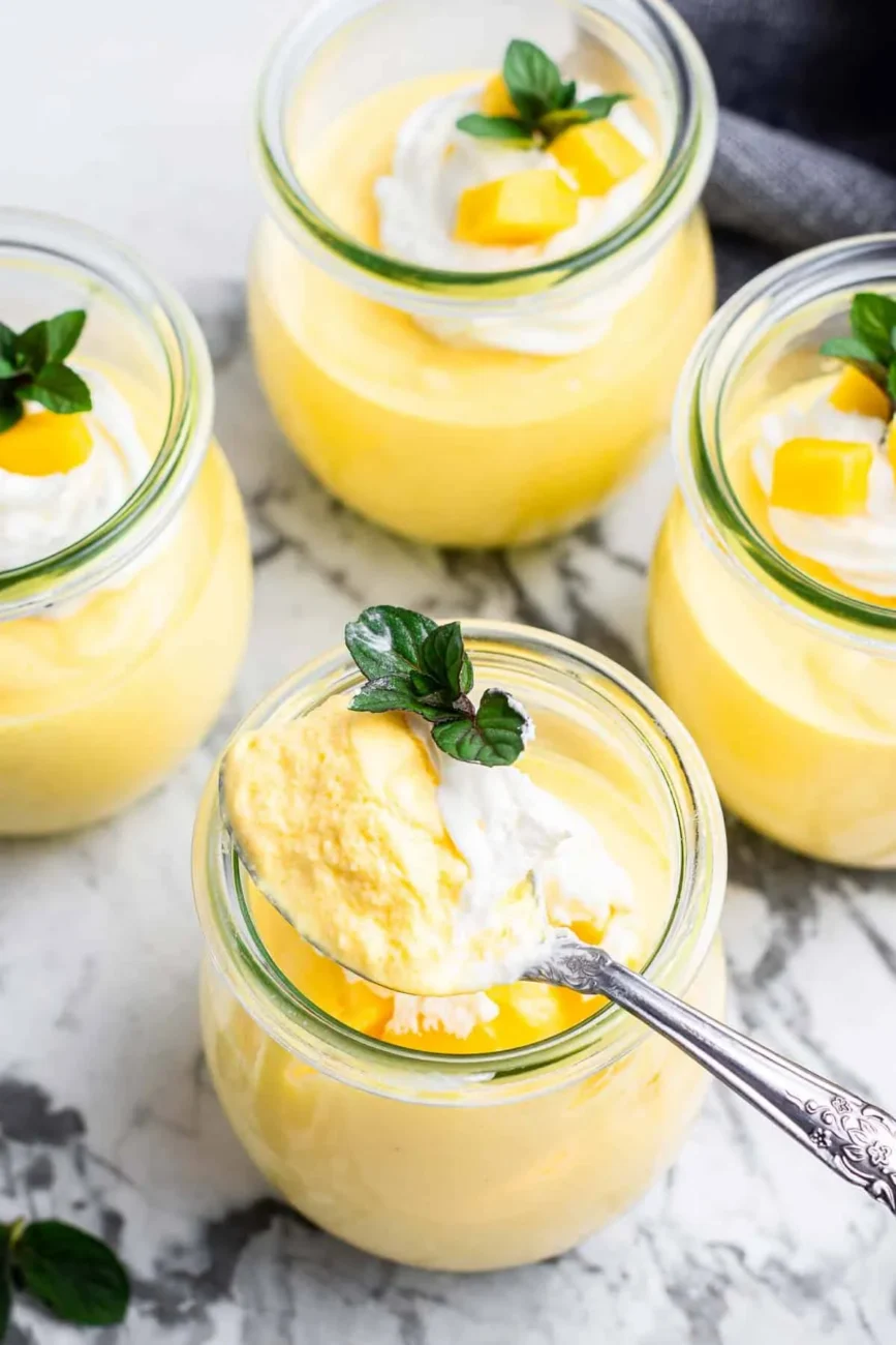 Mouthwatering Mango Mousse with a Zesty Twist