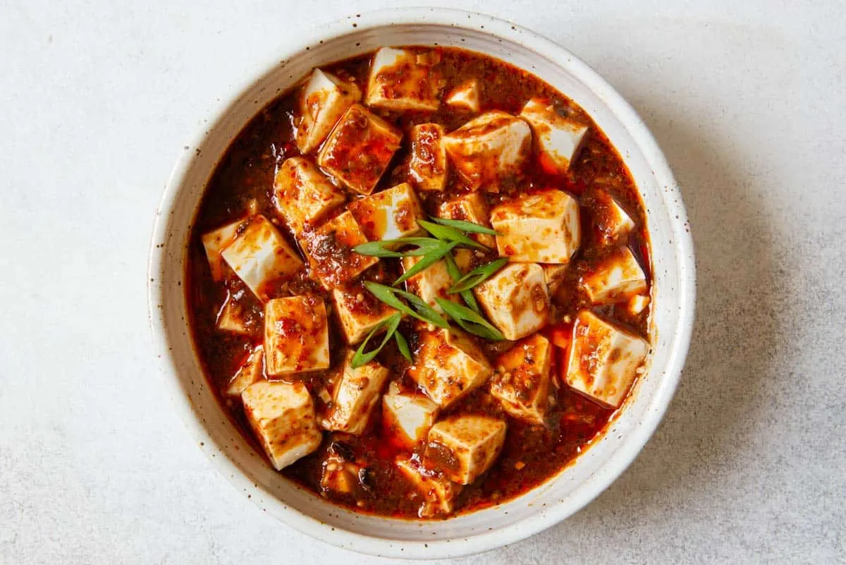 Mouthwatering Meatless Mapo Tofu: A Vegetarian Delight