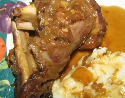 Mouthwatering Slow-Cooked Lamb Shanks Recipe