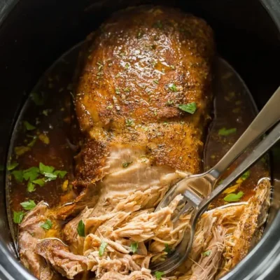 Mouthwatering Slow Cooker Pork Roast Recipe