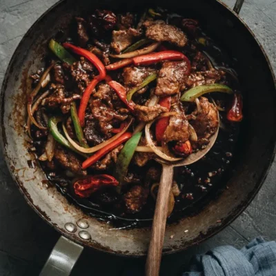 Mouthwatering Szechuan Beef With A Spicy Kick