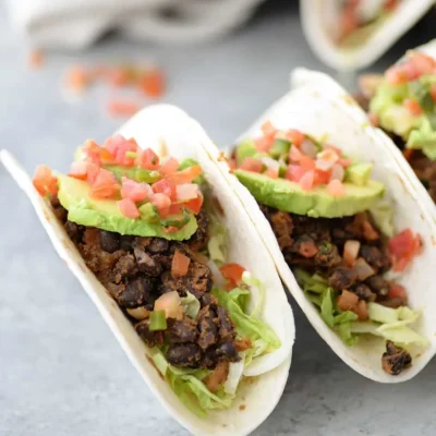 Mouthwatering Vegetarian Black Bean Taco Recipe