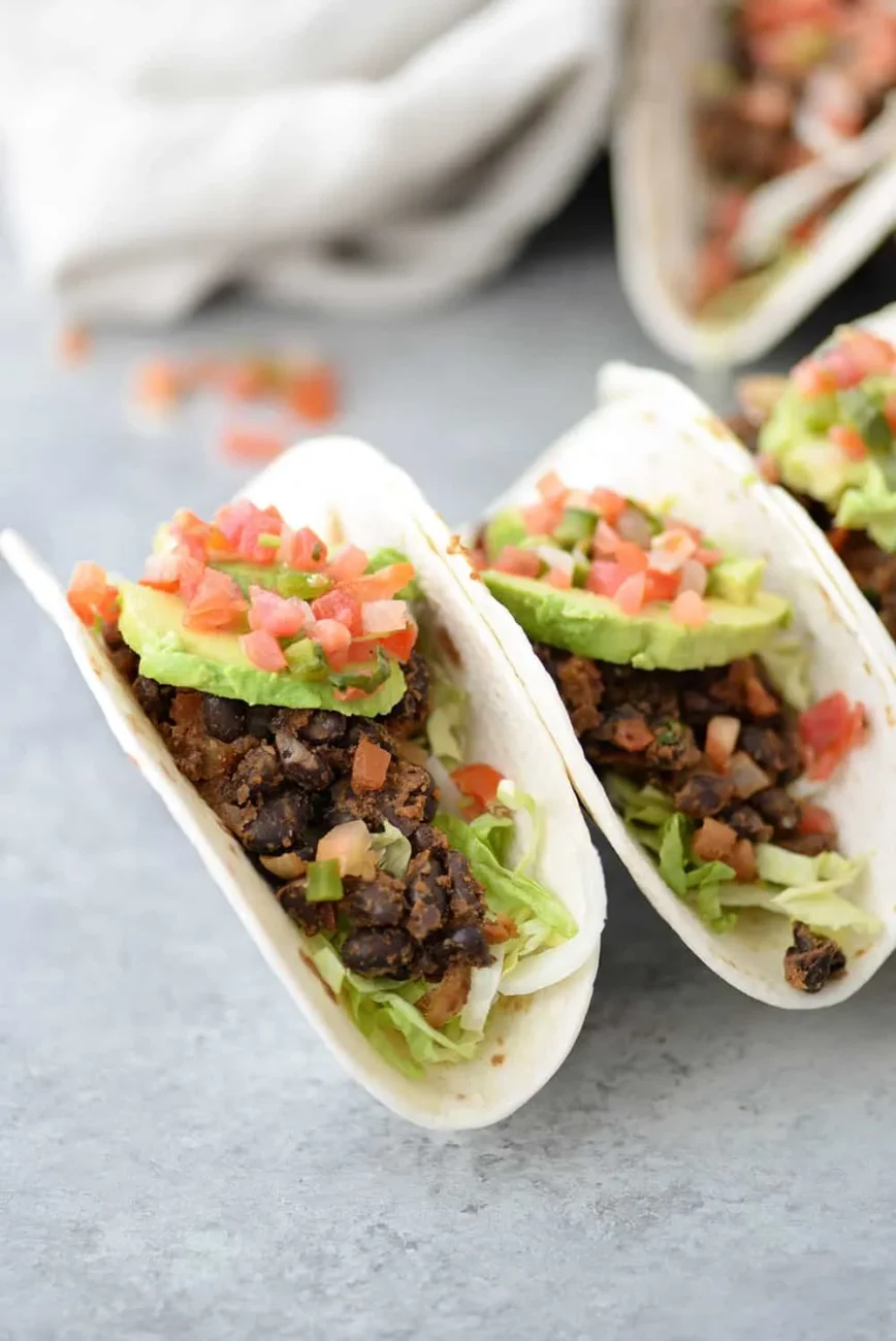 Mouthwatering Vegetarian Black Bean Taco Recipe