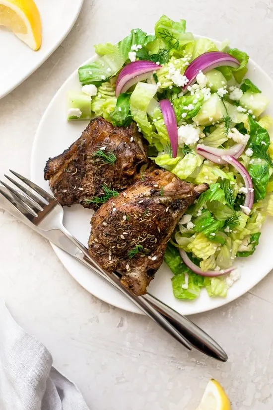 Mouthwatering Za’atar Seasoned Lamb Chops Recipe