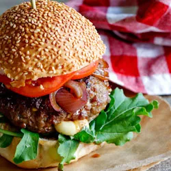 Mozzarella Beef Burgers