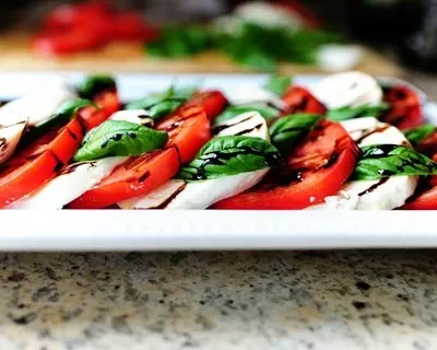 Mozzarella Tomato And Basil Salad