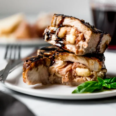 Mozzarella And Prosciutto Stuffed Pork Chops Recipe