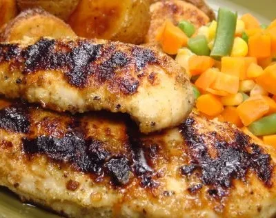 Mrs. Dash Grilled Honey Dijon Chicken