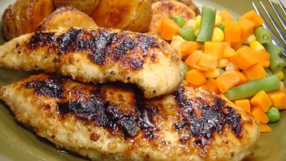 Mrs. Dash Grilled Honey Dijon Chicken