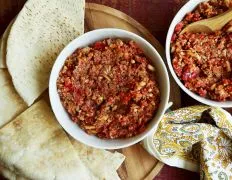 Muhammara Recipe: Authentic Syrian Red Pepper & Walnut Dip