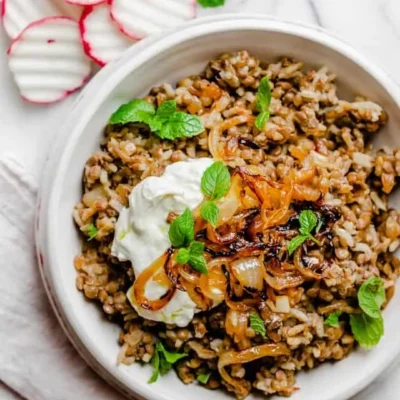 Mujadrah Lentils And Rice