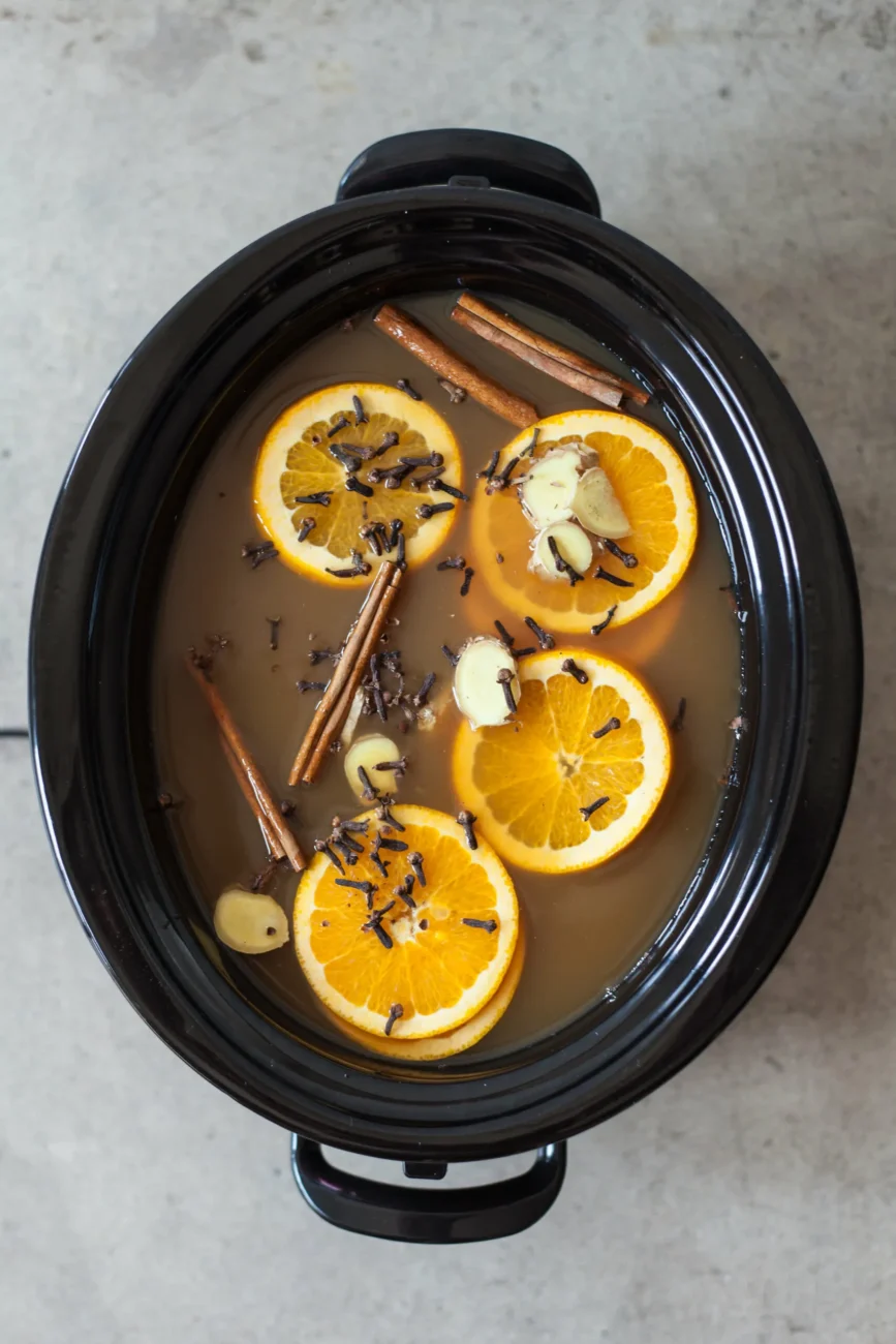 Mulled Fall Fruit Cider