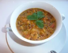 Mulligatawny Soup With Lentils