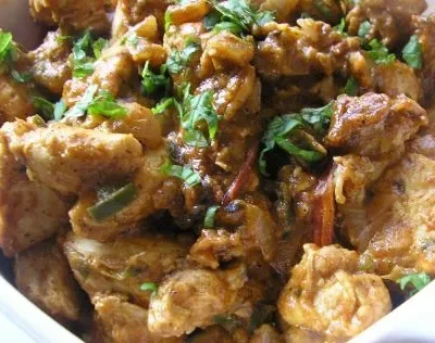 Murgh Handi Spicy Chicken With Tomatoes