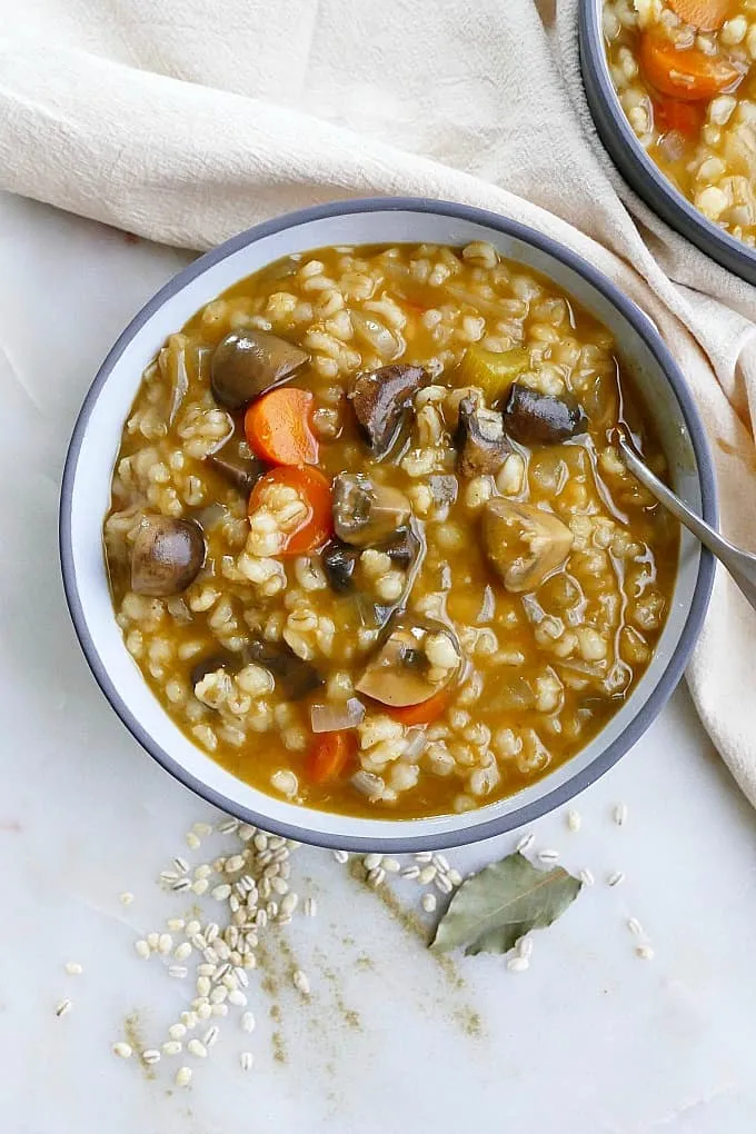 Mushroom And Barley Casserole