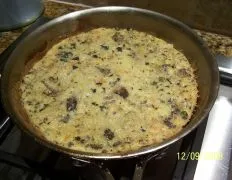 Mushroom And Caper Frittata