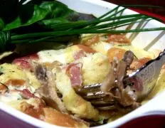 Mushroom And Cheese Strata