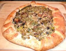 Mushroom And Leek Galette