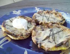 Mushroom And Parmesan Tarts