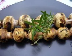 Mushroom Brochettes