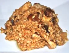 Mushroom Chicken Risotto