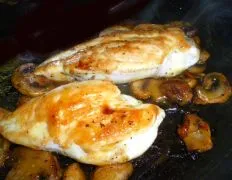 Mushroom Chicken With Honey Mustard