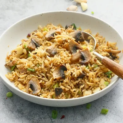 Mushroom Fried Rice