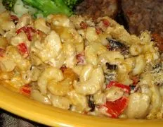 Mushroom Macaroni Casserole